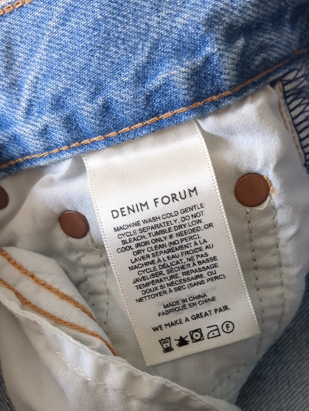 Denim Forum The Farrah Hi-rise Full-length Jean - Picture 4 of 7